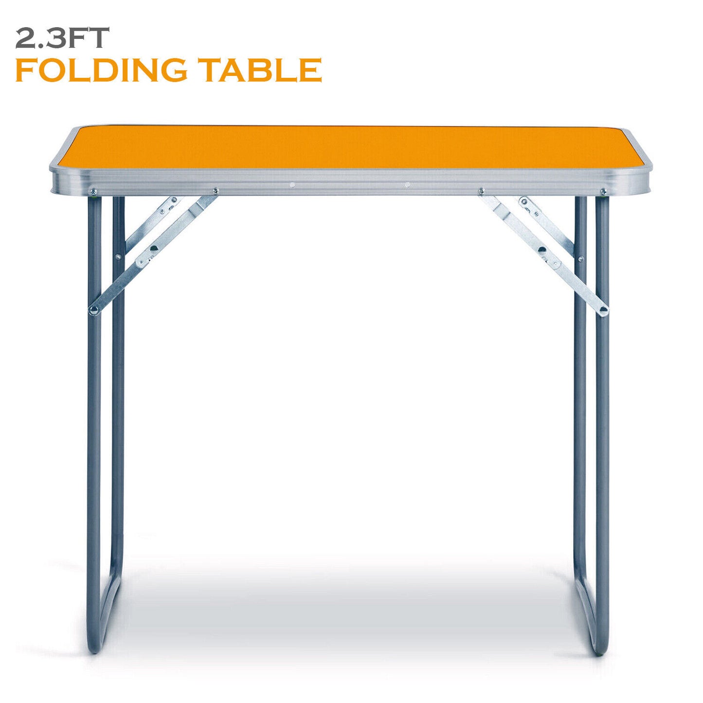 Folding Table Portable Fold Up Tables Camping Garden Party Trestle Dinner Table