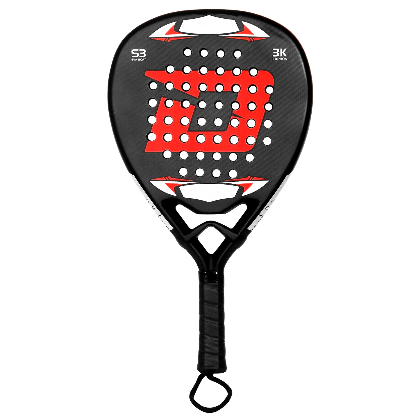 Padel Racket Dynamite Padel Tennis Racket 3K Carbon Fibre