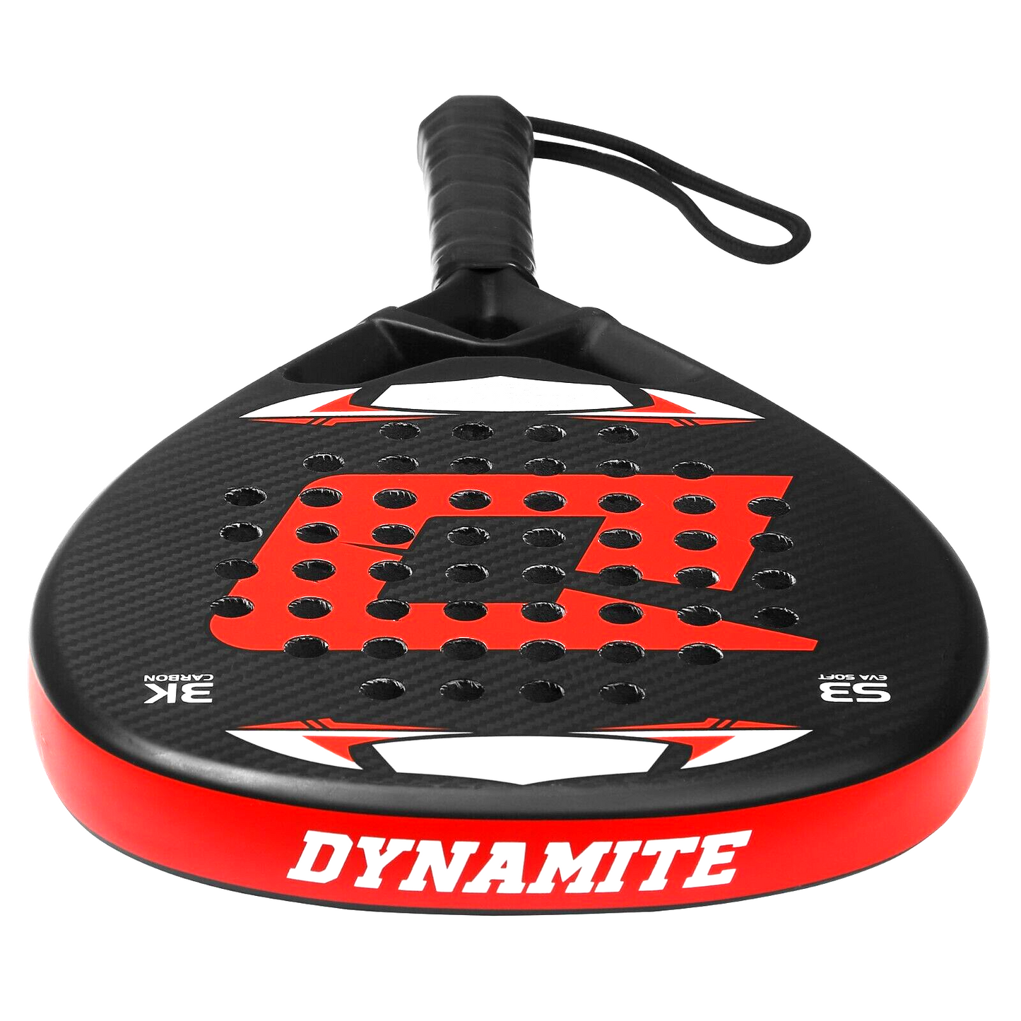 Padel Racket Dynamite Padel Tennis Racket 3K Carbon Fibre