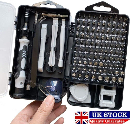 Precision Screwdriver Set 117 in 1 Magnetic Computer Pc Phone Repair Tool Kit