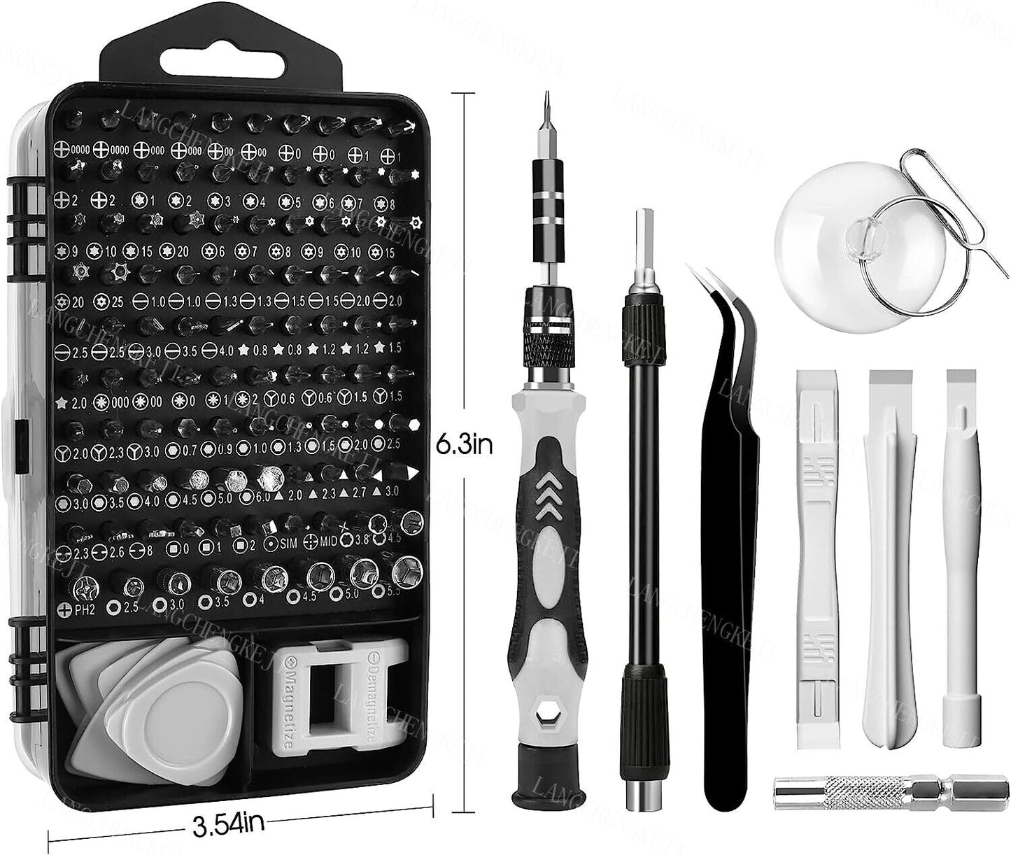 Precision Screwdriver Set 117 in 1 Magnetic Computer Pc Phone Repair Tool Kit