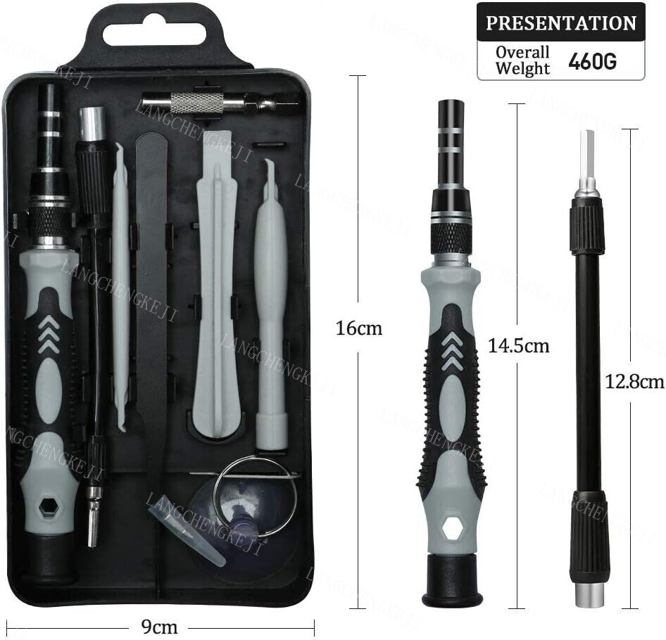 Precision Screwdriver Set 117 in 1 Magnetic Computer Pc Phone Repair Tool Kit