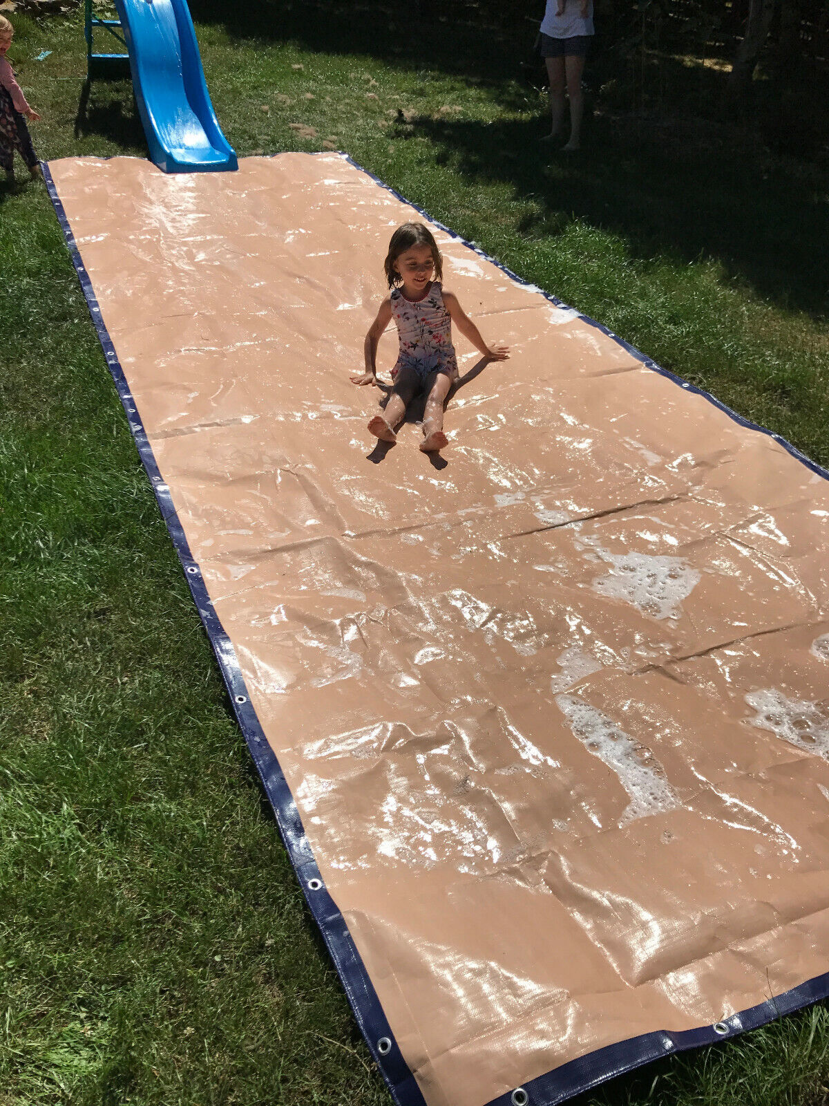 Slip n Slide Heavy Duty Tarpaulin Water Slip and Slide Garden Fun Summer