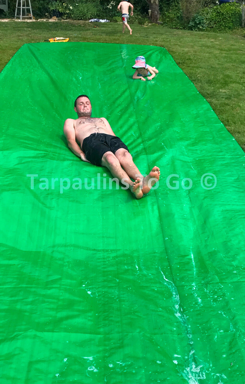 Slip n Slide Heavy Duty Tarpaulin Water Slip and Slide Garden Fun Summer