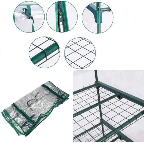 4 Tier Mini Greenhouse Outdoor Garden Planting Small PVC Growhouse With Shelves